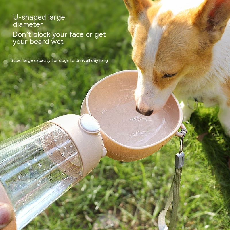 Portable Dog Water Bottle and Food Container